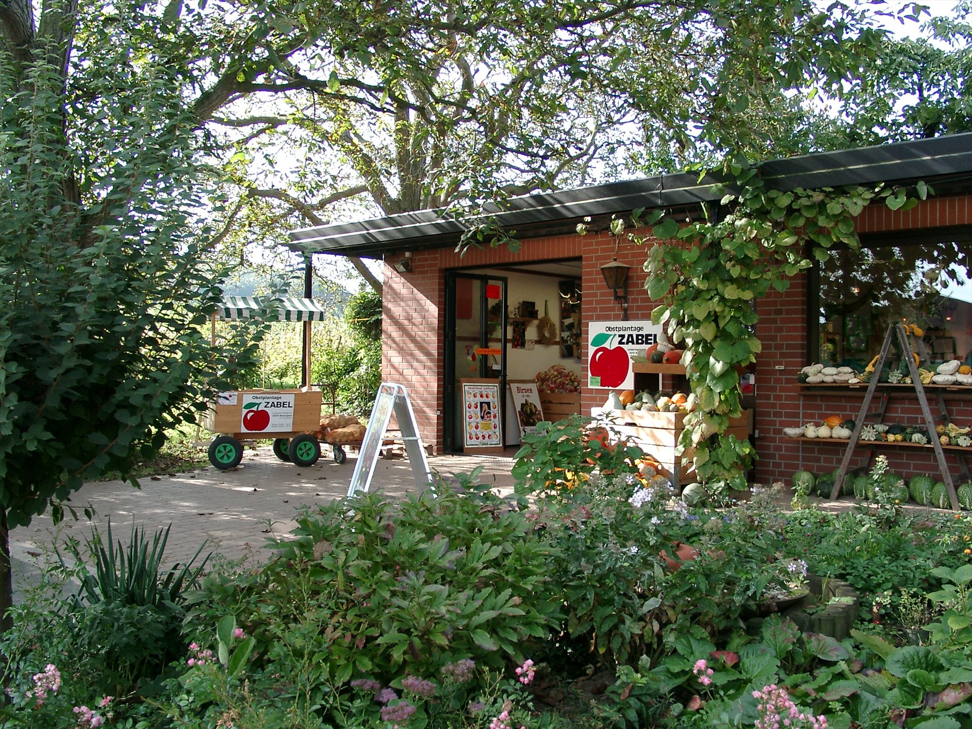 Hofladen Holtensen der Obstplantage Zabel
